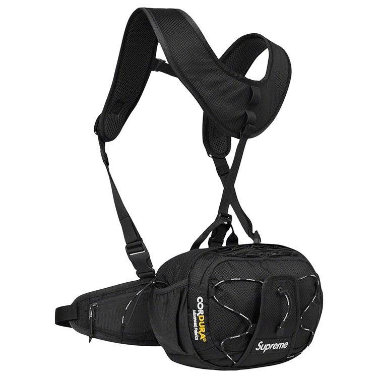 Buy Supreme Harness Waist Bag 'Black' - SS22B12 BLACK | GOAT