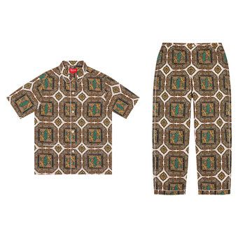 Buy Supreme Regency Pajama Set 'Gold' - SS22PS25 GOLD | GOAT