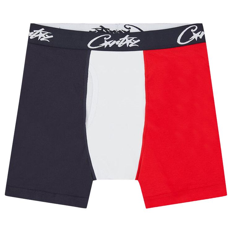 Buy Corteiz Allstarz Boxers (3 Pack) 'France' - 7892