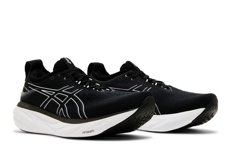 ASICS Gel Nimbus 25 Black Pure Silver