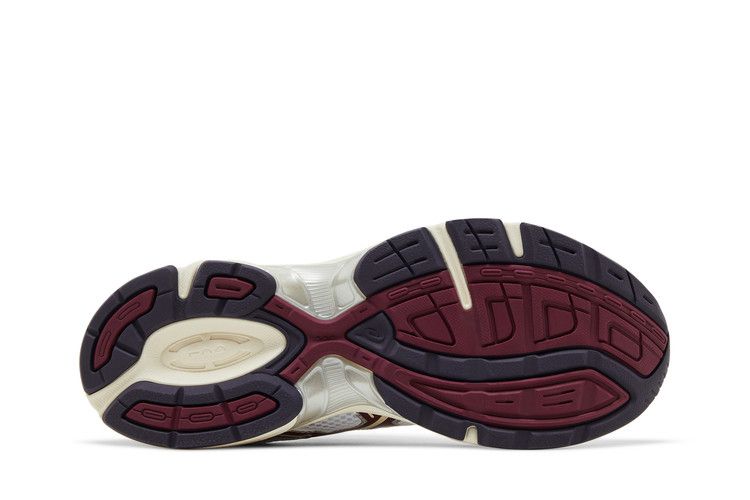 Asics Gel 1130 White Maroon Banner