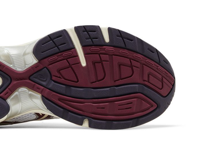 Asics Gel 1130 White Maroon Banner