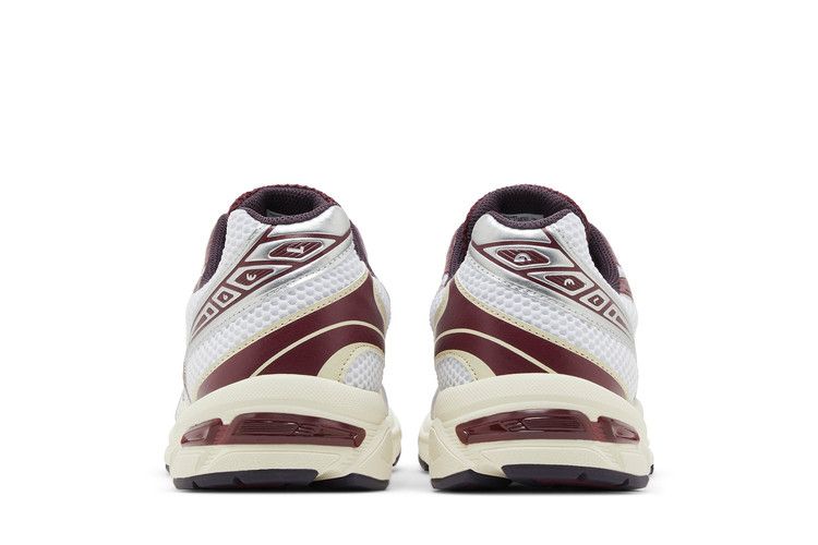 Asics Gel 1130 White Maroon Banner