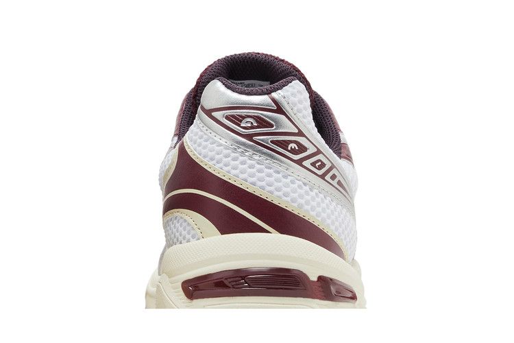Asics Gel 1130 White Maroon Banner