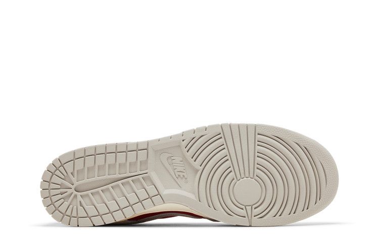 Nike Dunk Low Light Iron Ore Gym Red — foto 5