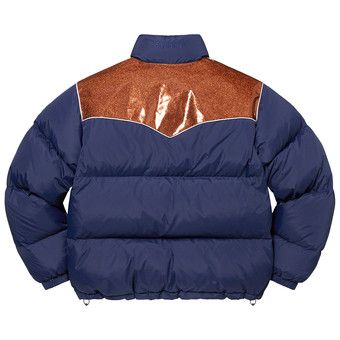 Supreme GlitterYokeDownPufferJacket M未使用 Buy Supreme Glitter Yoke Down Puffer Jacket 'Black