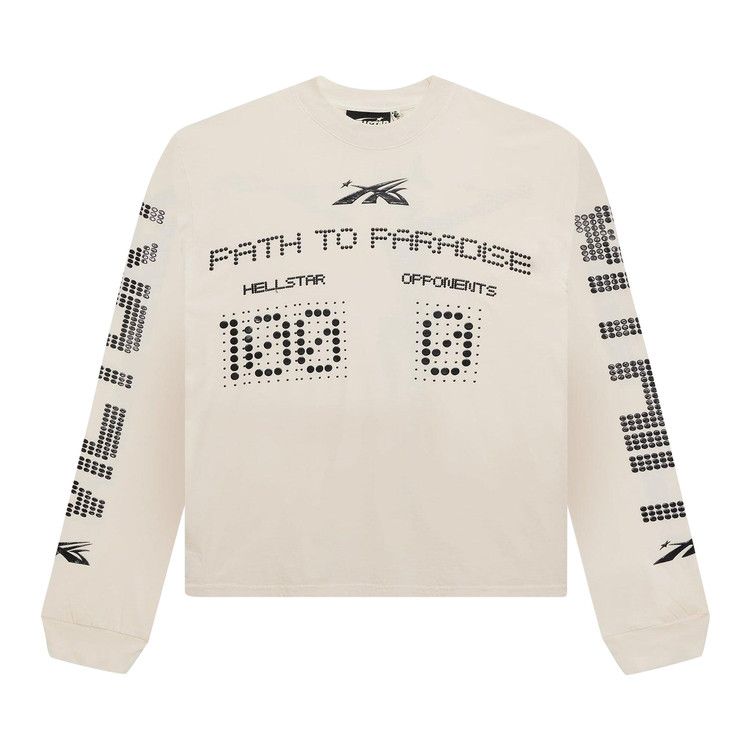 Hellstar Scoreboard Long-Sleeve Tee 'white'