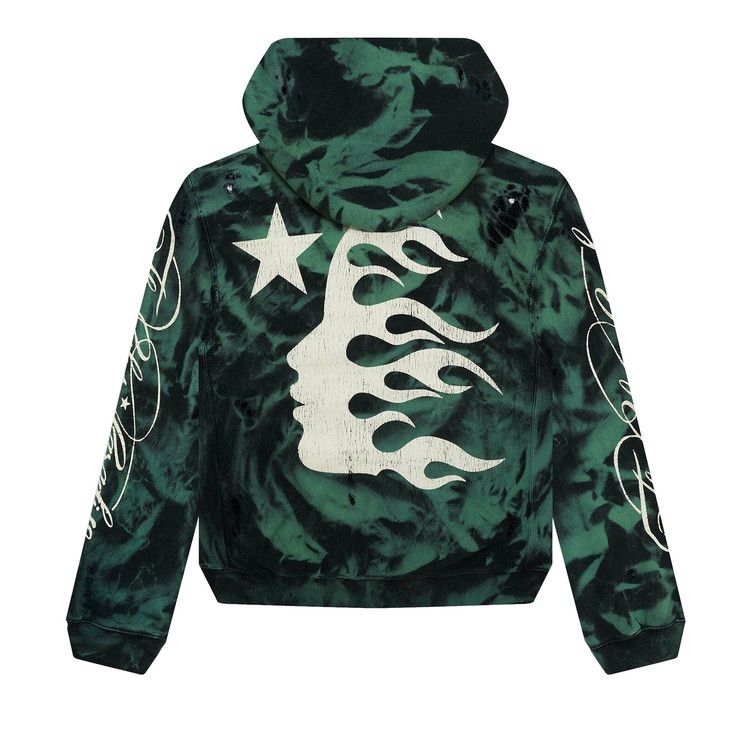 Hellstar Marble Paradise Hoodie 'green'