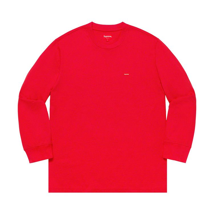 Buy Supreme Small Box Long-Sleeve Tee 'Red' - SS20KN88 RED | GOAT