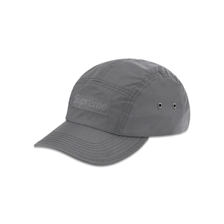 帽子 supreme 17SS iridescent Camp Cap black Supreme Iridescent Logo Camp Cap Light Blue Black Red S/S 17 | eBay