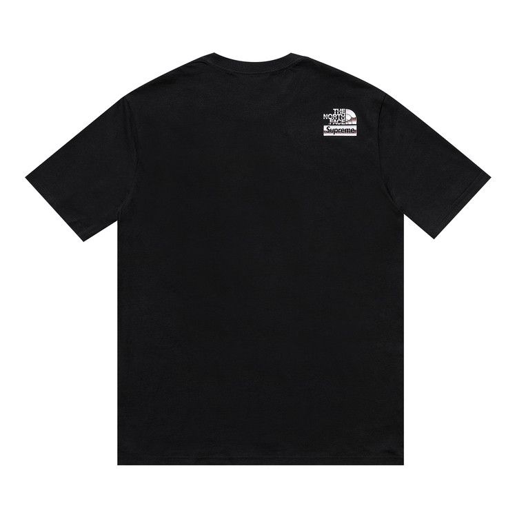 Supreme The North Face Metallic Logo T-Shirt 'black'
