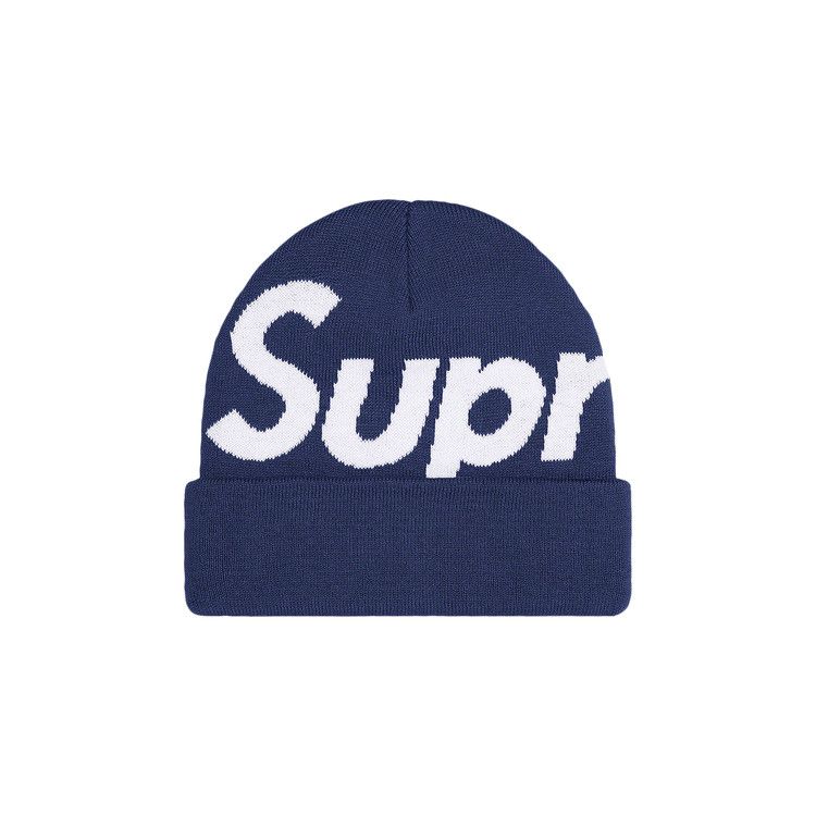 Buy Supreme Big Logo Beanie 'Navy' - FW22BN29 NAVY | GOAT