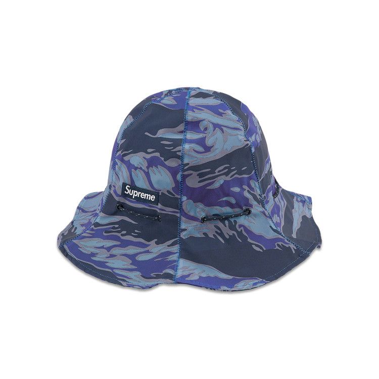 Buy Supreme Tiger Camo Reflective Tulip Hat 'Blue' - FW22H69 BLUE