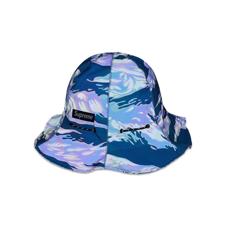 Buy Supreme Tiger Camo Reflective Tulip Hat 'Blue' - FW22H69 BLUE