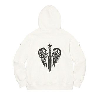 Buy Supreme x The Great China Wall Sword Hooded Sweatshirt 'White