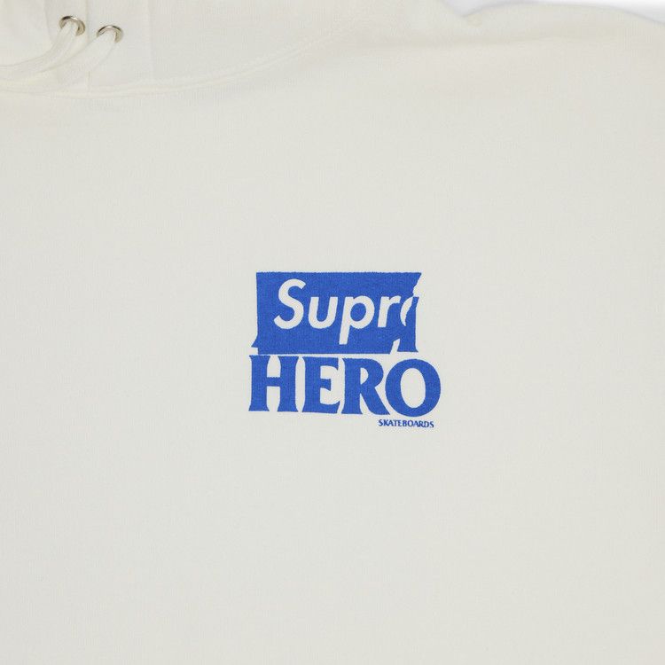 Buy Supreme x ANTIHERO Hooded Sweatshirt 'White' - SS22SW78