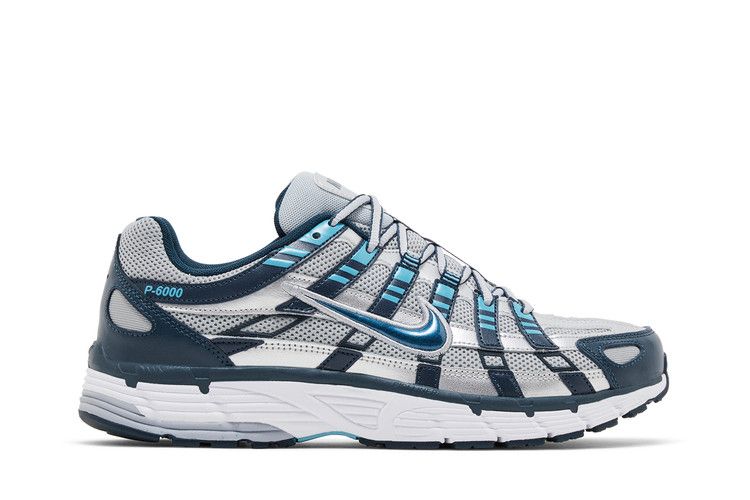 Nike P-6000 Armory Navy Flat Silver — foto 2