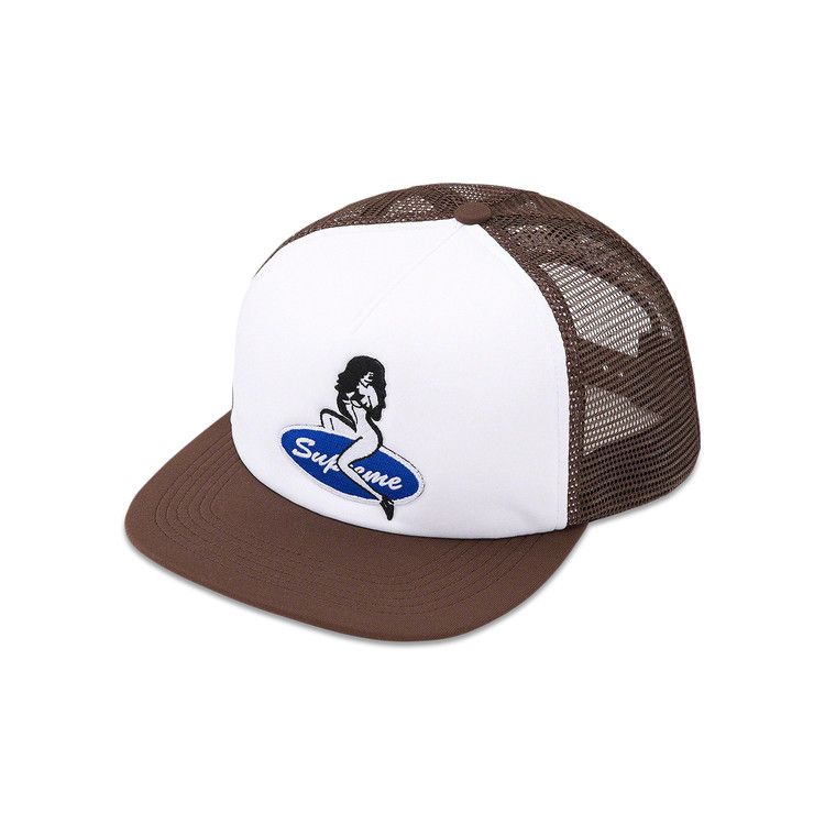 Buy Supreme Pin Up Mesh Back 5-Panel 'Brown' - FW22H131 BROWN | GOAT