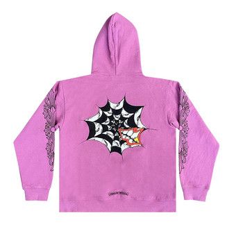トップス CHROME HEARTS MATTI BOY Chrome Hearts Matty Boy Thermal Blk/Pink Sz Large (Fits like
