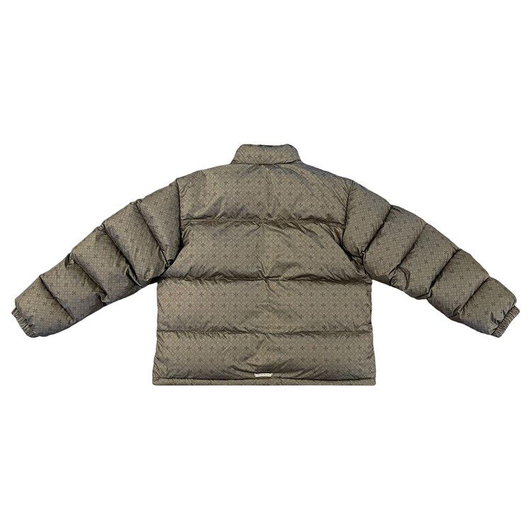 Chrome Hearts Monogram Print Puffer Jacket 'olive'