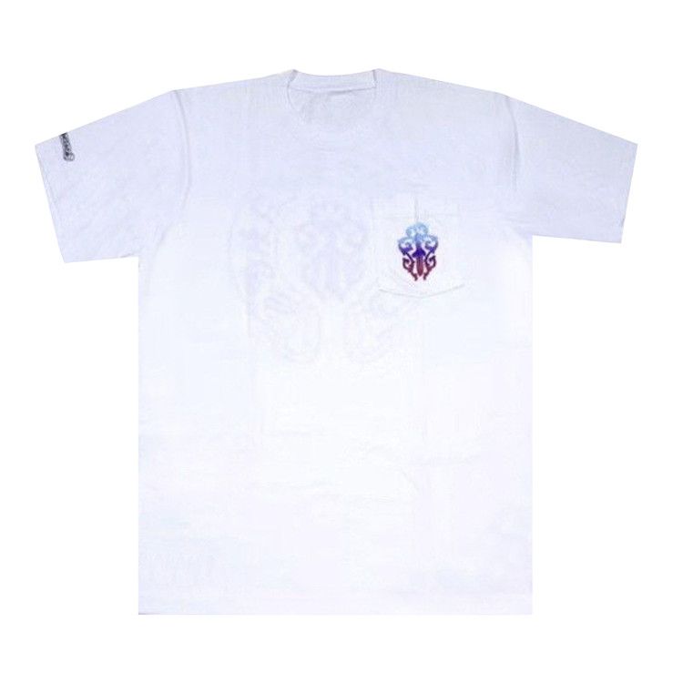 Buy Chrome Hearts Gradient Dagger Motif Pocket Tee 'White