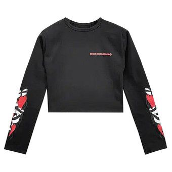 希少コラボ【Chrome Hearts × Matty Boy】Sick Heart crop top 1464285_01.jpg.jpeg