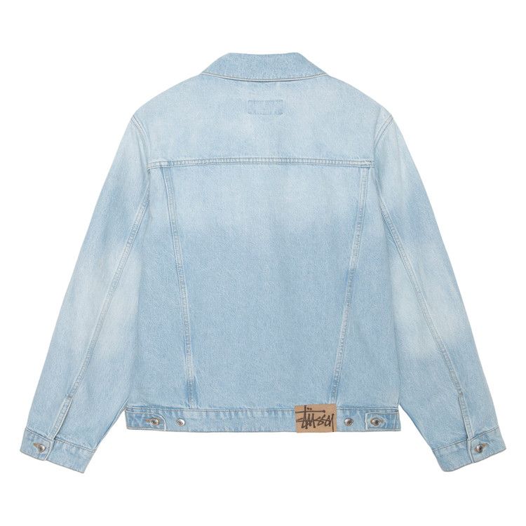 Stussy Trucker Denim Jacket Light Wash