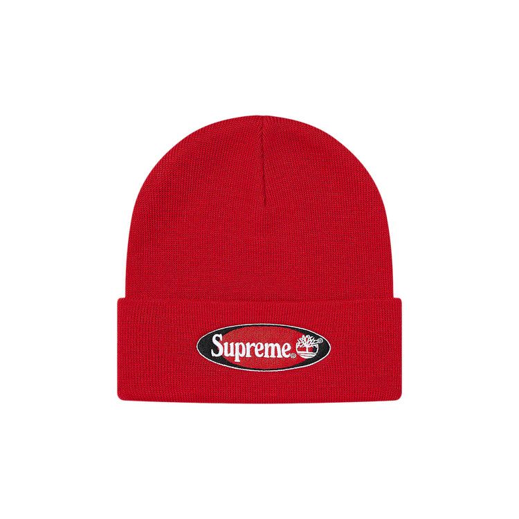 Buy Supreme x Timberland Beanie 'Red' - SS21BN3 RED | GOAT