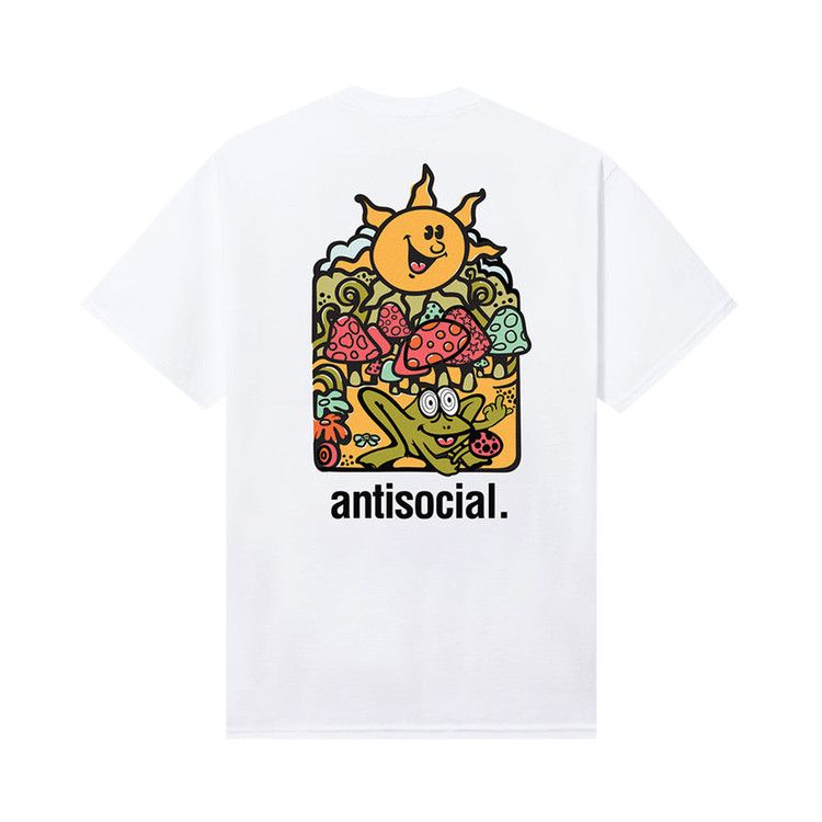 Buy Anti Social Social Club Frog Trip Tee 'White' - 0657