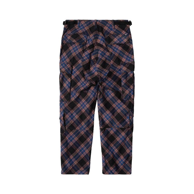 Stussy Bias Surplus Cargo Pant 'plaid'