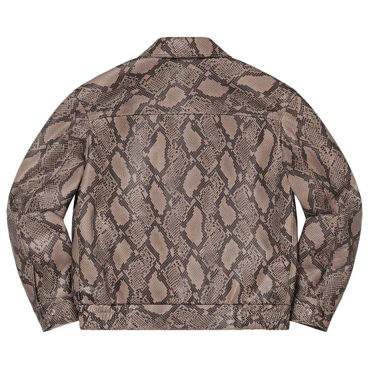 ジャケット・アウター SUPREME Leather Snake Coat Snakeskin Leather Snake Trench Coat | Supreme 23ss