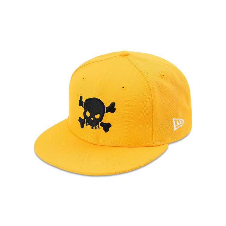 Buy Supreme x New Era Skull Hat 'Yellow' - SS21H125 YELLOW | GOAT