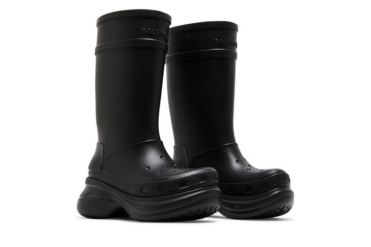 Buy Crocs x Balenciaga Wmns Boot 'Black' - 677388 W1S8E 1000 | GOAT