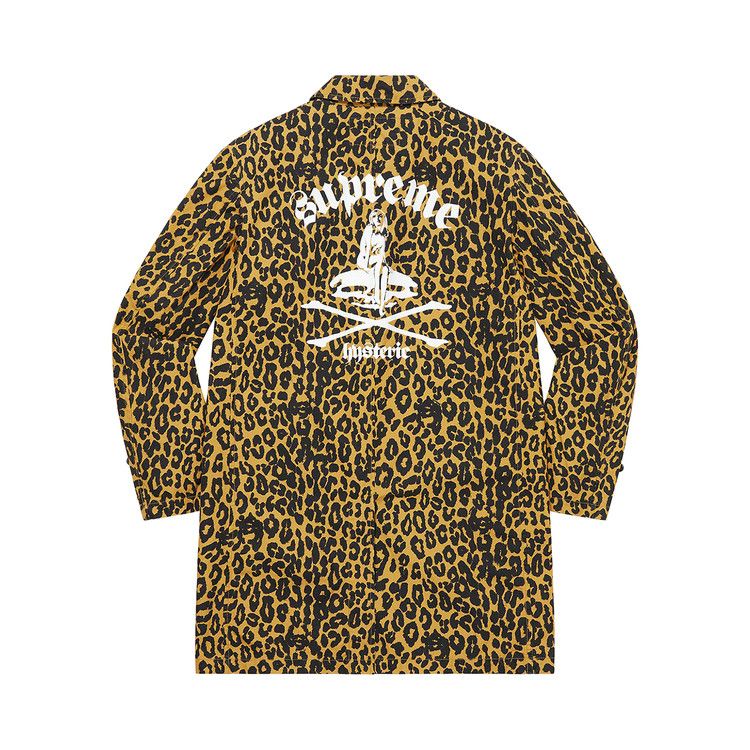 Buy Supreme x Hysteric Glamour Leopard Trench 'Tan' - SS21J43 TAN