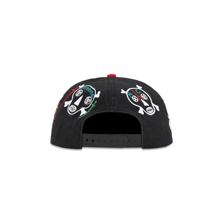 Buy Supreme x Clayton Patterson Skulls 5-Panel 'Black