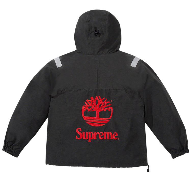 Supreme X Timberland Reflective Taping Anorak 'black'
