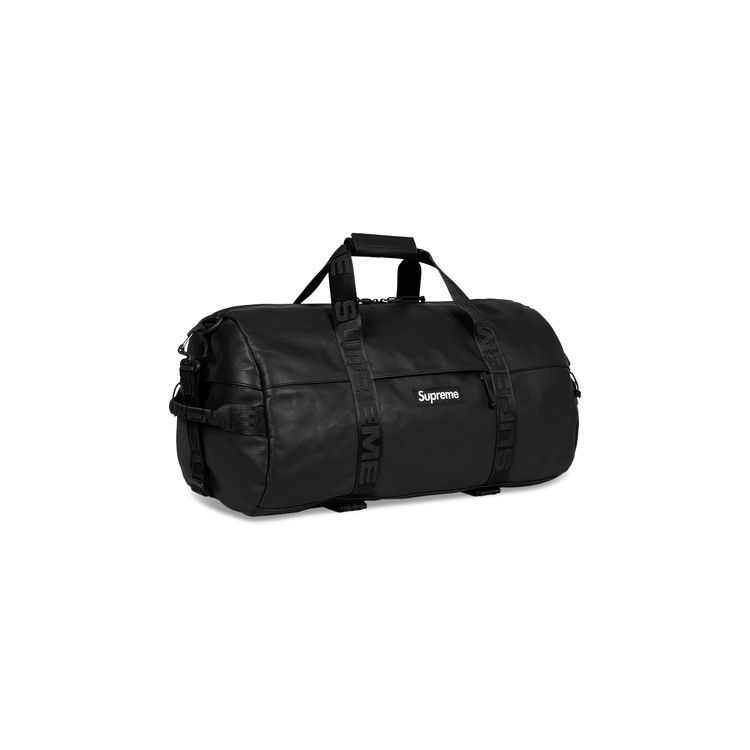 23fw Supreme Leather Duffle Bag 黒 black Supreme Leather Duffle Bag (FW23) - $328