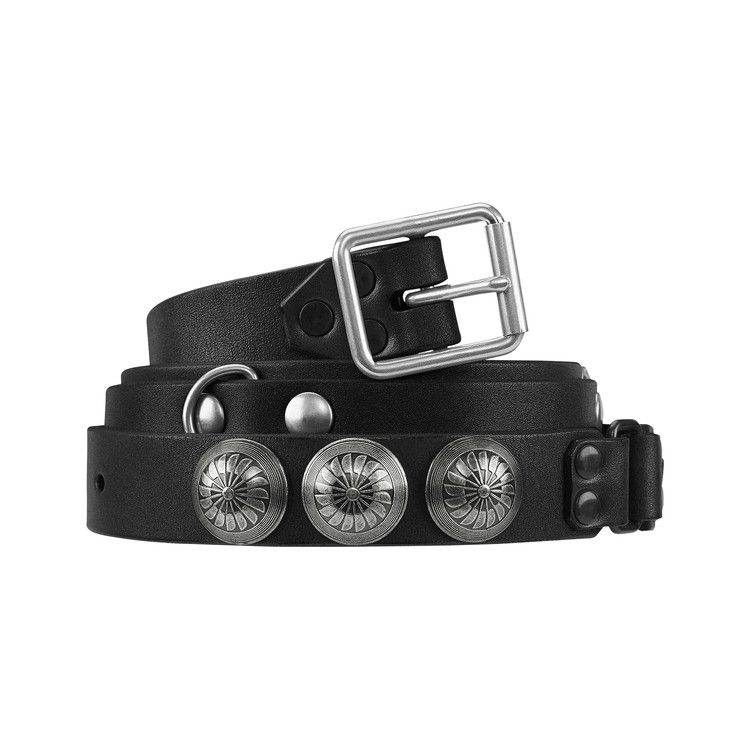 小物 23FW Supreme Blackmeans Belt Black Small Buy Supreme x blackmeans Concho Leather Belt 'Black' - FW23A8