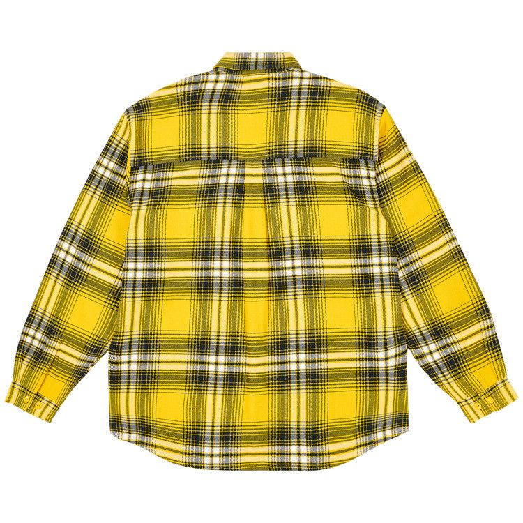Buy Palace Check Shirt 'Nectar Yellow' - P27SHT010 | GOAT