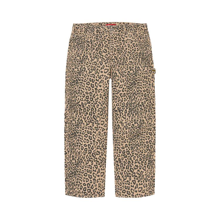 Buy Supreme Moleskin Double Knee Painter Pant 'Leopard' - FW22P44