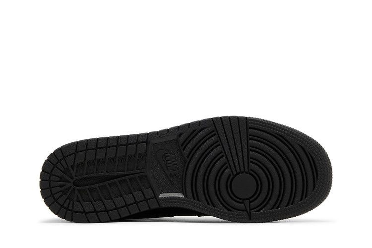 Air Jordan 1 Mid Gs Triple Black 2022
