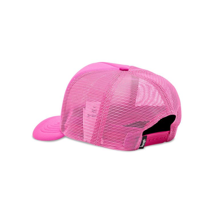 帽子 Stussy Crown Mesh Trucker Cap Pink 帽子 Stussy Crown Mesh Trucker Cap Pink BAPE x Stussy Trucker Cap