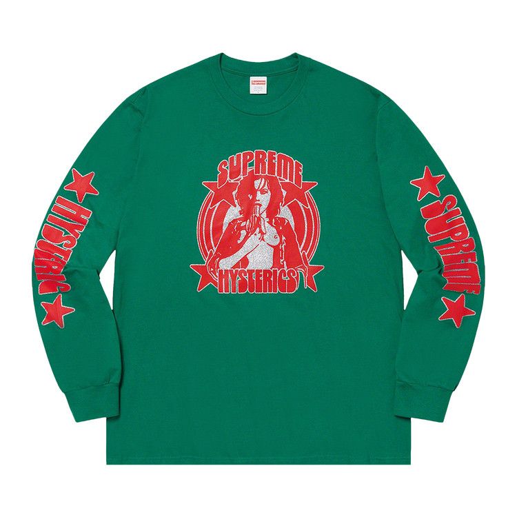 【Supreme x Hysteric Glamour】Mesh Long Sleeve Top★Brown★ Buy Supreme x HYSTERIC GLAMOUR Mesh Long-Sleeve Top 'Brown