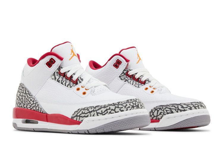 Air Jordan 3 RETRO Gs Cardinal Red