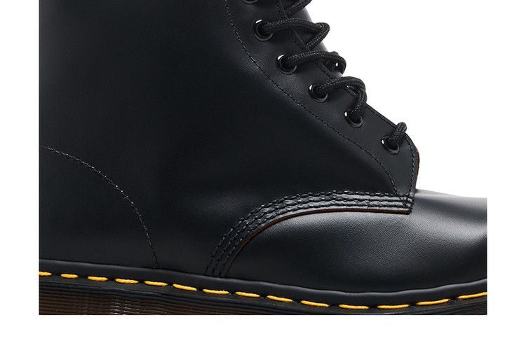 Dr. Martens 1460 Vintage Made In England Lace Up Boot Black Quilon — foto 3