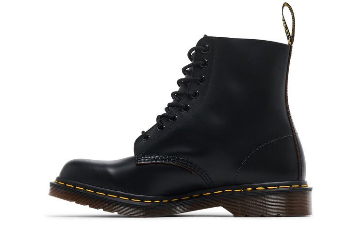 Dr. Martens 1460 Vintage Made In England Lace Up Boot Black Quilon — foto 4