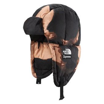 帽子 Supreme The North Face Bleached Trooper Buy Supreme x The North Face Bleached Denim Print Nuptse