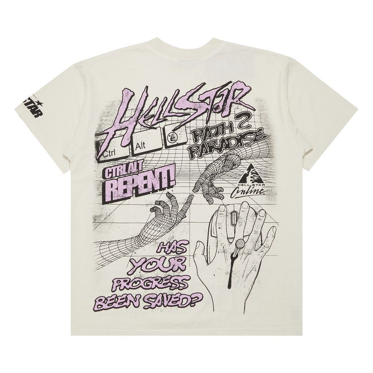 Hellstar Online T-Shirt 'white'
