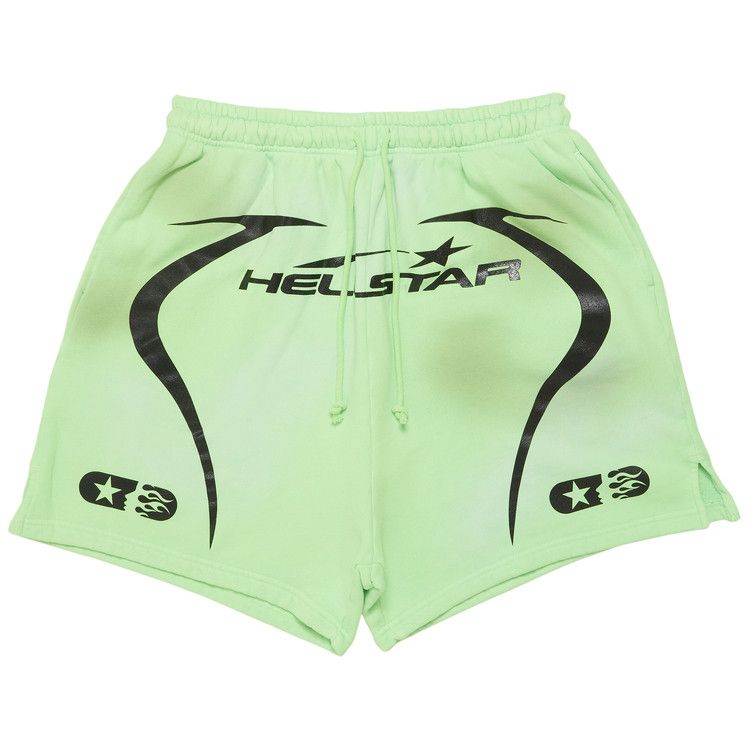 Buy Hellstar Warm Up Shorts 'Neon Green' - HS01SHO001 NEON | GOAT