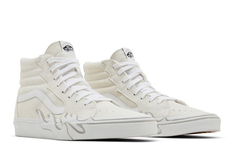 Vans Sk8-Hi Flame - White